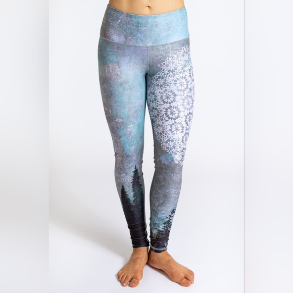 My Inner Fire Pants - My Inner Fire Hinterland Earth Collection High Rise Yoga Leggings size 6 Women's